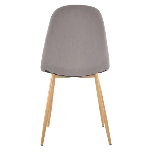 Стул C-710 Denim Cappucino+Transprint Legs
