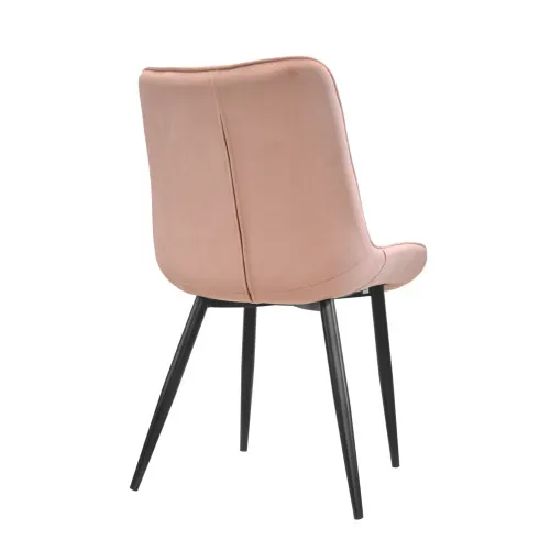 Scaun Hans Catifea Rusty HLR44+Black Legs