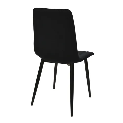 Стул Dc-90 (N66) Catifea Black+Black Legs