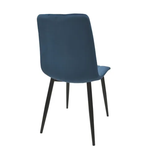 Стул Dc-90 (N63) Catifea Dark Blue+Black Legs