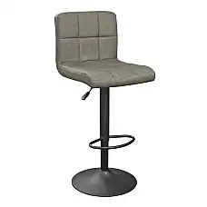 Scaun de bar SB-044 Dark Grey Pu+Bl..
