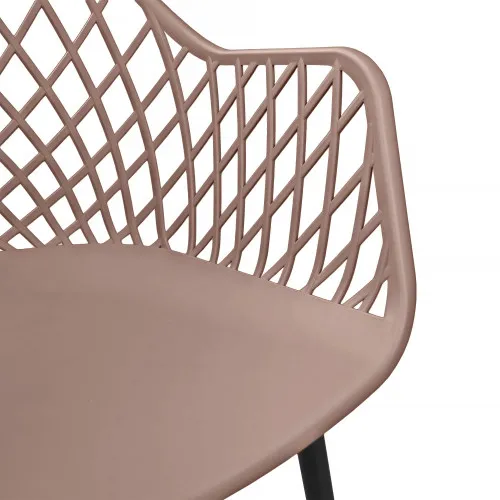 Scaun SL-7019 Camel+Picioare Negre