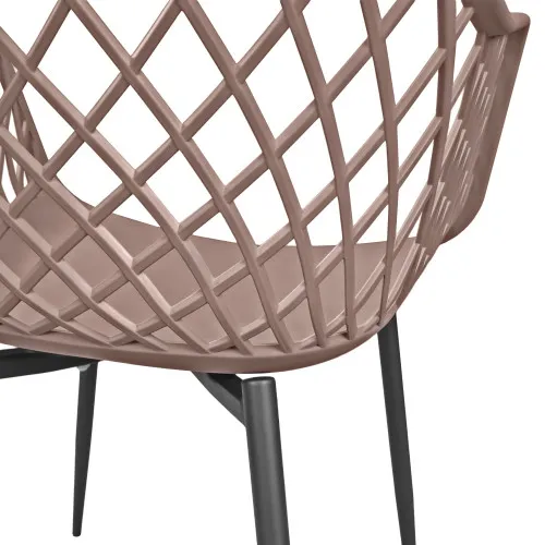 Scaun SL-7019 Camel+Picioare Negre