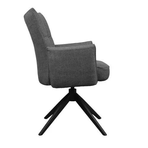 Scaun Blanc Plus Arm ~ Montego Gri Închis