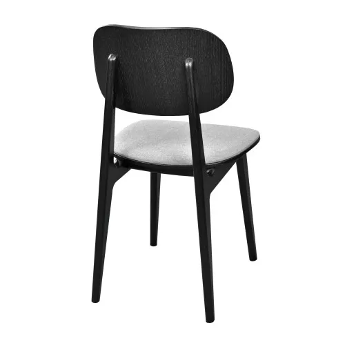 Scaun LULA Stofa (Rush 93)+Black Legs