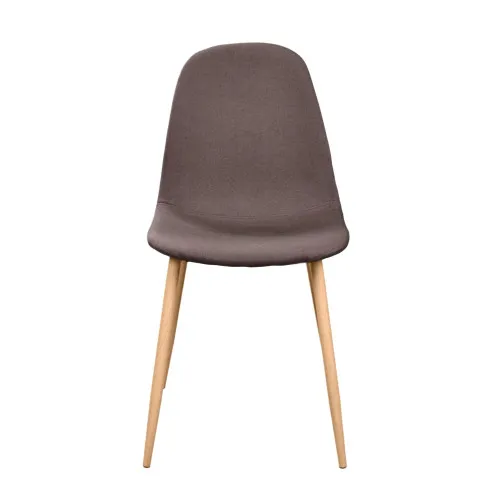 Scaun C-710 Denim Maro+Picioare Transparente