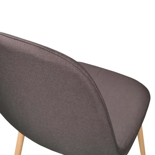 Scaun C-710 Denim Maro+Picioare Transparente