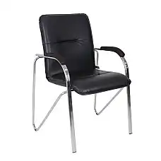 Scaun de Birou SAMBA Chrome V-4 Bla..