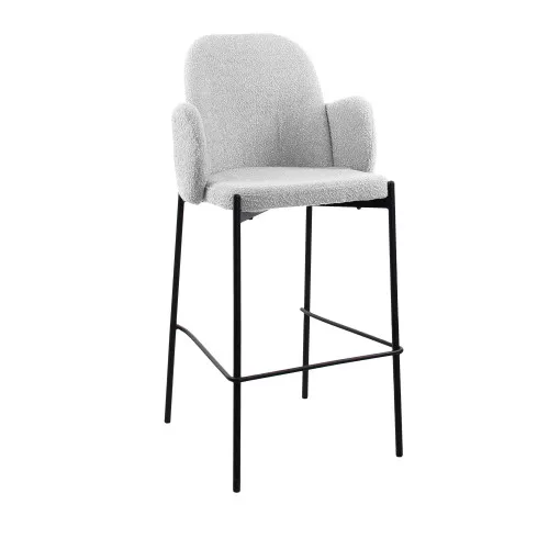 Scaun Bar Cosmo Gri deschis