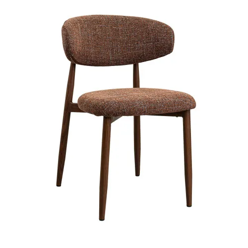Scaun Meridian Rusty+Picioare din lemn