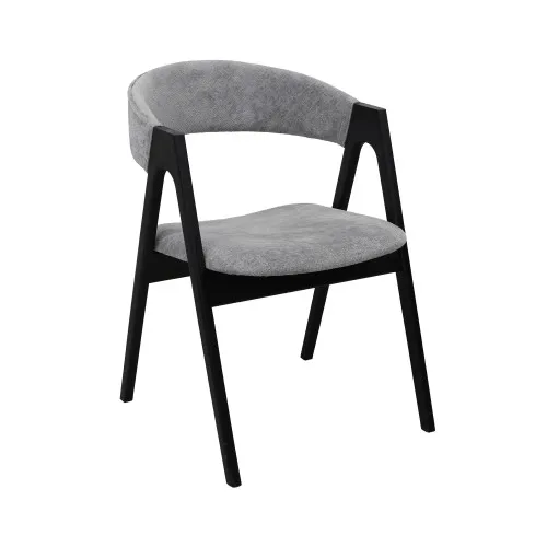 Стул Rustic Grey+Black Legs
