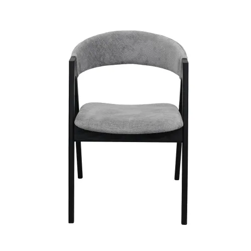 Стул Rustic Grey+Black Legs
