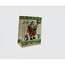 Подарочный пакет Рождество, 14см, 1..
