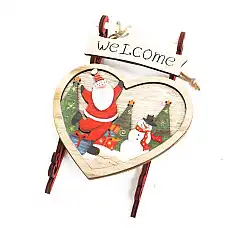 Украшение сани Рождество, Дерево, Р..