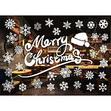 Декоративные новогодние наклейки, G..