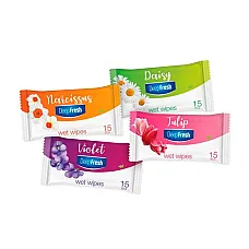 Влажные салфетки, DEEP FRESH, Flowe..