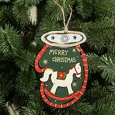 Новогоднее украшение снеговик, GLOB..