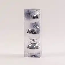 Набор 3новогодних шаров, GLOBAL CHR..