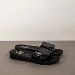 Женские тапочки, GOLD STAR, 36-40, Черный, Эк..