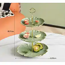 Этажерка для десертов Керамика, Мят..