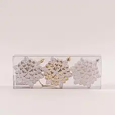 Набор 4 новогодние игрушки, GLOBAL ..