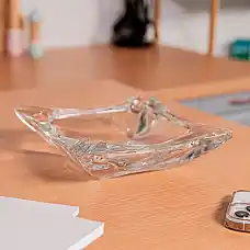 Пепельница, DELISOGA, Стекло, 27cm..