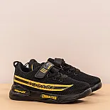 Детские кроссовки, CARBY, 26-30, Черный, Текс..