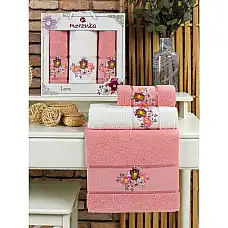 Набор 3 полотенца, MERZUKA, Lara, 5..