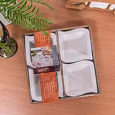 Набор для аперитива,  Фарфор, Белый..