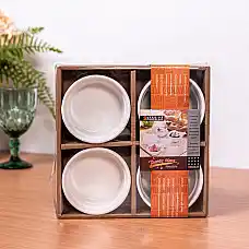 Набор для аперитива,  Фарфор, Белый..