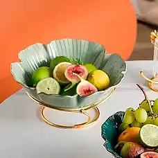 Конфетница Керамика, Мятный, 25.5x1..