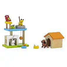 Домики для животных из дерева..