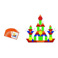 Набор магнитных геометрических блок..