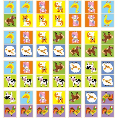 Joc de masă Domino „Ferma”