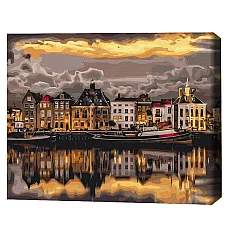 Pictură pe numere 40*50 cm (în cuti..