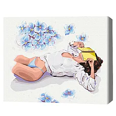 Pictură pe numere 40*50 cm (în cuti..