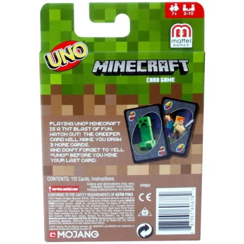Joc UNO "Minecraft"