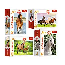 Puzzle 54 mini - Lumea cailor..