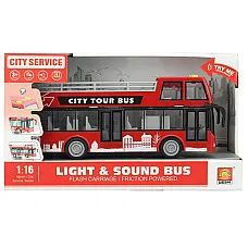 Autobuz cu două etaje cu inerție (l..