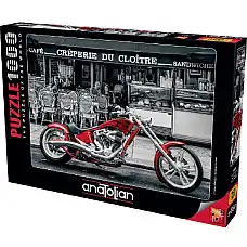 Puzzle 1000 elemente Motocicleta ro..
