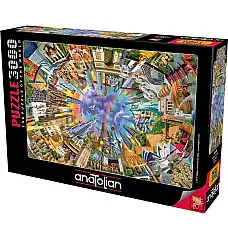 Puzzle 3000 elemente În jurul lumii..
