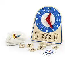 Настольная обучающая игра “Часы”..