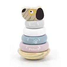 Деревянная пирамидка-неваляшка “Соб..