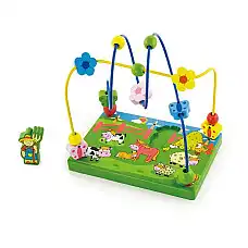 Деревянный лабиринт “Животные на фе..