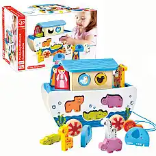 Каталка-сортер на веревке «Ноев ков..