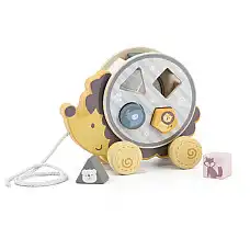 Каталка-сортер на веревке