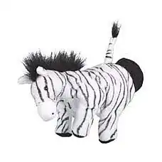 Мягкая игрушка-перчатка Zebra..