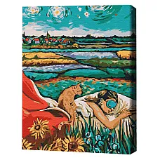 Pictură pe numere 40*50 сm (în cuti..
