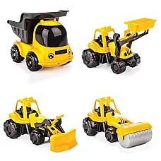 Mini utilaje de construcții, 4 mode..