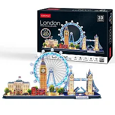 3D Puzzle „Londra” cu iluminare LED..